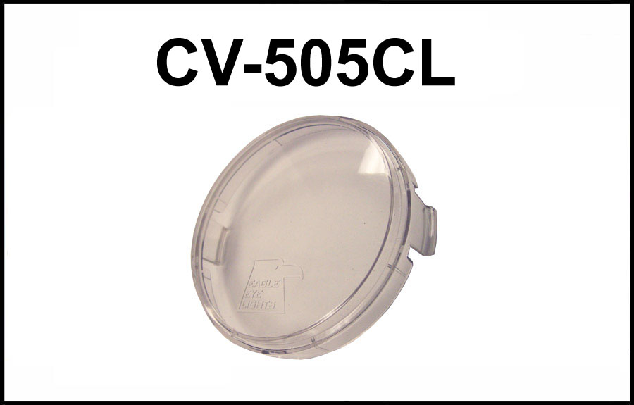 Clear 4" Round Lens Cover