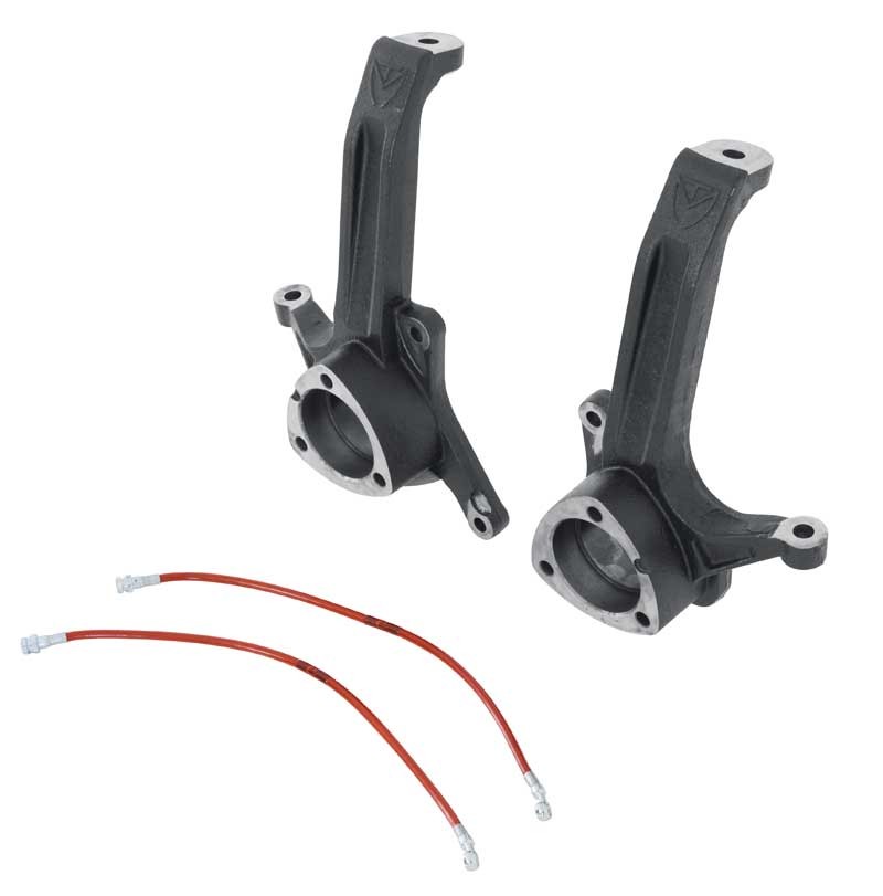 3.5" 2WD LIFT SPINDLES W/ EXTENDED BRAKE LINES DOT APROV.
